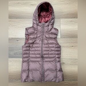 PrAna Hooded Down Vest in Copper, Women’s S